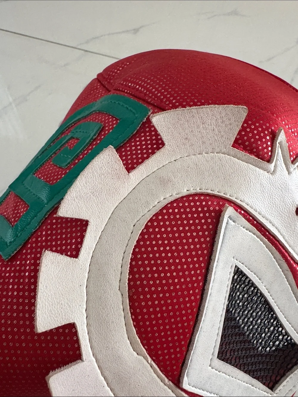 Halloween Kids Superhero Luchador Mexican Masks Set - Red, Black & Green